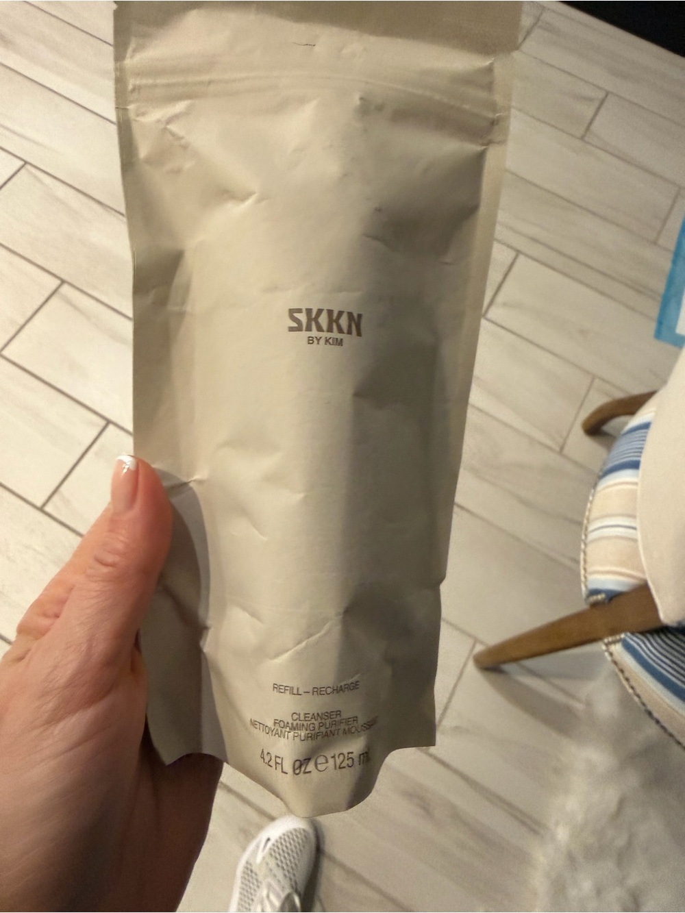 SKKN BY KIM Cream Refill Cleanser - Gentle Daily Purifying Cleanser
